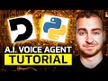 Python AI Voice Agent Tutorial - Full Developer Guide (Deepgram, Twilio, Function Calling)