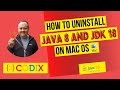Uninstalling Java 8 \u0026 JDK 18 on MacOS