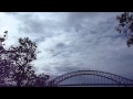 2013-03-31 Qantas and Emirates A380 Sydney Harbour flyover video 3