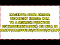 Fatal error: Uncaught Error: Call to a member function getModelInstance() on null in...