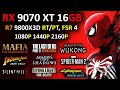 RX 9070 XT + RYZEN 7 9800X3D | 1080p, 1440p, 4K | Ray Tracing / FSR 4 / FG | Detailed Test 2025