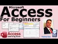 Microsoft Access Beginner Full 3 Hour Tutorial Database Planning, Customer Table, Queries, Forms