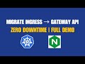 How to Migrate Ingress NGINX to Gateway API (FULL Step-by-Step Kubernetes Demo + Zero-Downtime)