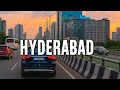 Hyderabad Drive | Hitech City to Financial District via Kondapur \u0026 New PJR Flyover | ORR Skyline