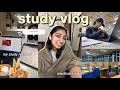 STUDY VLOG📖 | VERY productive days, how i study?, library sessions \u0026 daily routines👩🏻‍⚕️✨