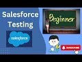 Salesforce Testing for Beginners | Salesforce Testing Guide | How to start? ☁️🤩🌟