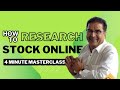 How To Do Stock Research | Ramdeo Agrawal Stock Selection Process #investing #stocks #stockmarkets