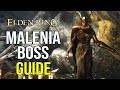Malenia Blade of Miquella Boss Guide \u0026 Best Build - Elden Ring Malenia Secret Boss Fight