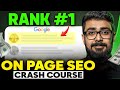 SEO Complete Course in 2025 | Beginner To Advance