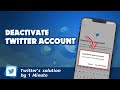 How to deactive Twitter account 2024 | Initial Solution