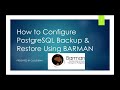 BARMAN | PostgreSQL Backup \u0026 Restore | Streaming Backup | Part -1