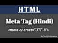 How To Define charset  In Webpage  ||  charset Attribute  Meta Tag  (Hindi)