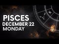 मीन राशि - आज का राशिफल - 22 दिसंबर 2025