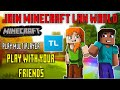 How to play Minecraft multiplayer with your friends LAN | TLauncher multiplayer | Minecraft Hindi