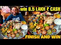 Eat 1 BAHUBALI THALI 😳😳 take away 8.5 LAKH🤑🤑 || STREET CHALLENGE