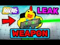A NEW WEAPON got LEAKED... (Roblox Rivals News)