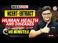 Human Health \u0026 Disease | NCERT Extract | NEET 2026 | MD Sir
