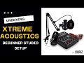 Xtreme Acoustics Studio Mic Unboxing XAMXB4 | Budget studio setup @9300 rupees @vikruztechnvlogs