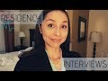 DAY AS A MED STUDENT | RESIDENCY INTERVIEW