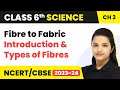 Class 6 Science Chapter 3 | Fibre to Fabric - Introduction and Types of Fibres