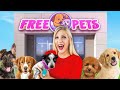 I Opened a FREE Pet Store!
