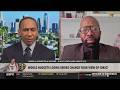 FIRST TAKE | Nuggets in 7 - Stephen A. \u0026 Kenny Smith makes bold prediction for Nuggets-Wolves series