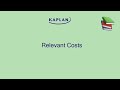 Relevant Costing Explained