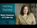 Getting Started with Code.org: Basic Features