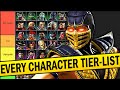 Ranking EVERY Mortal Kombat Character Ever Made!
