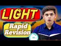 Light Oneshot Rapid Revision | Physics Quick Revision Class 10th Science by Prashant sir