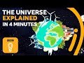 The history of the universe explained in 4 minutes | BBC Ideas