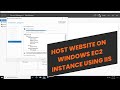 Host Website on Windows EC2 Instance Using IIS