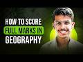 70/70 Score STRATEGY for GEOGRAPHY Board Exam 2026 🔥