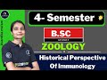 Historical Perspective Of Immunology | B.Sc. Zoology 4th Semester | Avantika Ma'am |