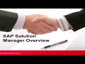 SAP Solution Manager Overview | SAP Solman Introduction | Solman Basics Tutorials