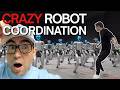 The Incredible Coordination of An Army of Humanoid Robots