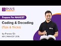 MHCET MBA 2022 | Ace Coding \u0026 Decoding Tricks | Target  Logical Reasoning MBA CET | BYJU'S Exam Prep