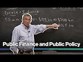 Lecture 01: Why Study Public Finance?