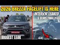 FULLY LEAKED🚀 Brezza Facelift 2026 Interior Brezza facelift 2026 launch date | brezza features 2026