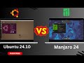 Ubuntu 24.10 vs Manjaro 24.1 | RAM Consumption | GNOME Editions