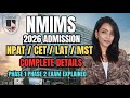 NMIMS NPAT 2026 | COMPLETE PROCESS | PHASE 1 PHASE 2 HOW TO PLAN YOUR ENTRANCE | IMP DETAILS
