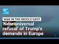 'Near universal refusal' - European leaders reject Trump's demand for Strait of Hormuz mission