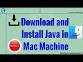 How to download and install Java JDK in Mac (set JAVA_HOME Path)