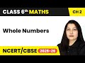 Whole Numbers | Class 6 Mathematics Chapter 2 | CBSE 2025-26