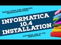 Informatica Installation 10.4 on Windows | How to install Informatica PowerCenter 10.4 on Windows