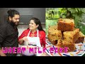 Soft Cake Using Wheat Flour - Wheat Milk Cake Recipe