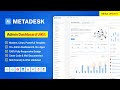 Build Scalable SaaS Apps Fast – Metadesk React Admin Dashboard Template