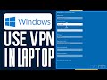 How To Use VPN In Laptop (2026) Simple Tutorial
