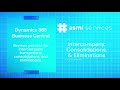 BC - Intercompany, Consolidation, and Elimination Processing