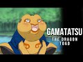 the toads of naruto, the life of mighty Gamatatsu